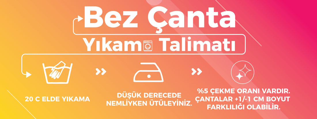Baskılı Bez Çanta Nasıl Temizlenir? - istecanta.com