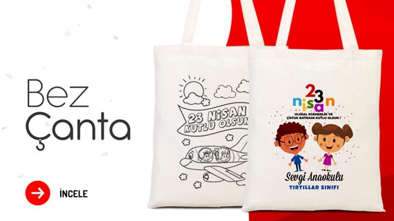 23 Nisan Bez Çanta - istecanta.com