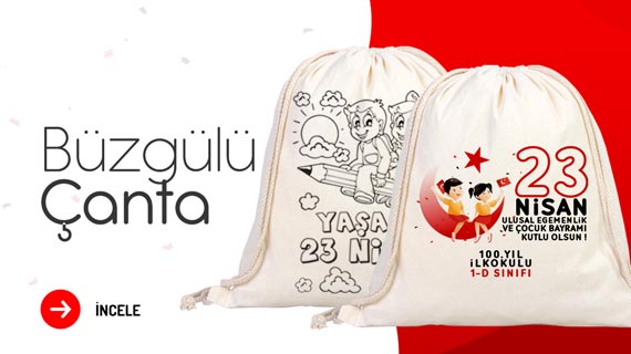 23 Nisan Büzgülü Çanta - istecanta.com