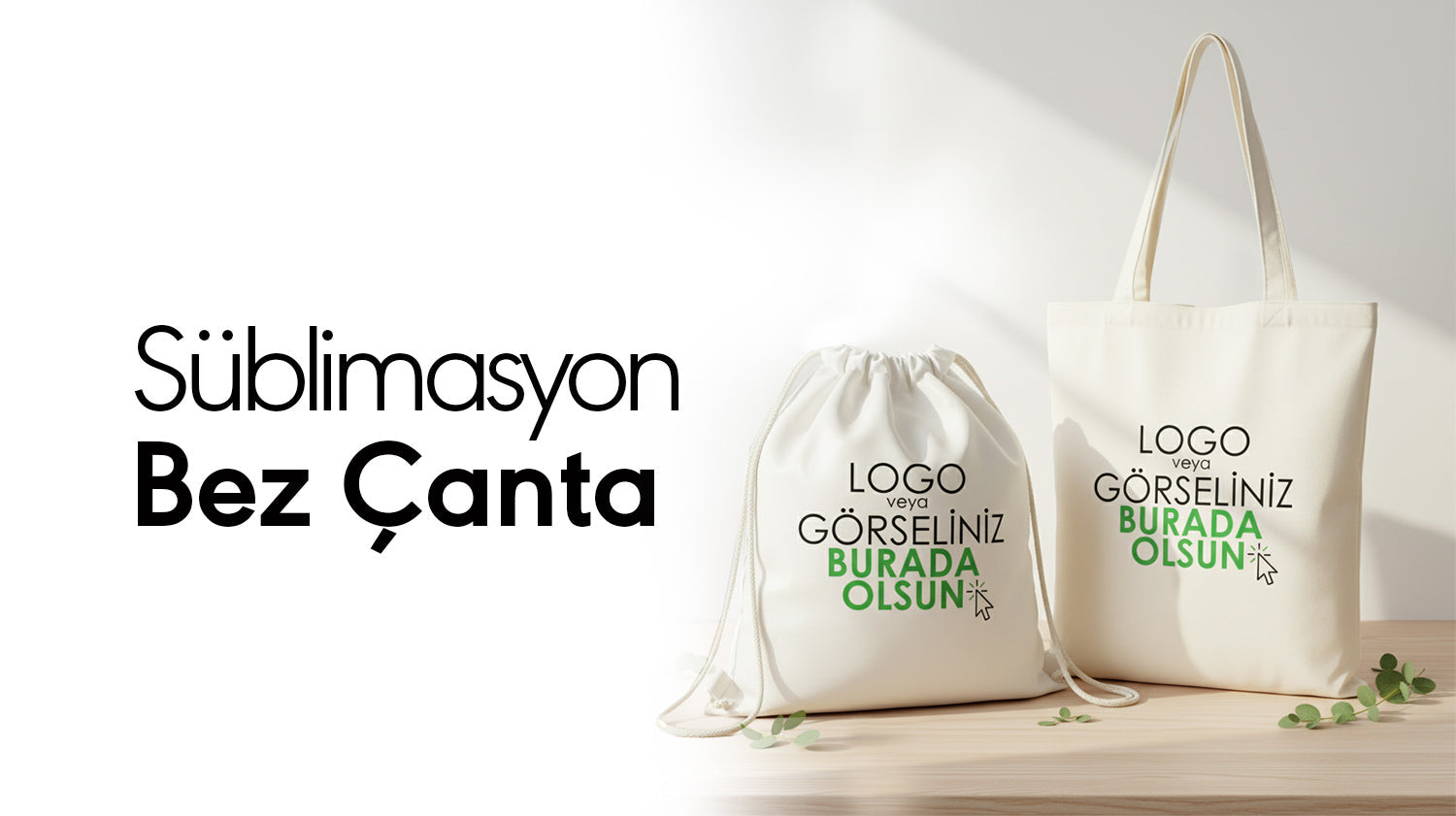 Süblimasyon Bez Çanta
