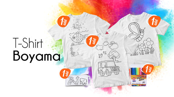 Tişört Boyama - istecanta.com