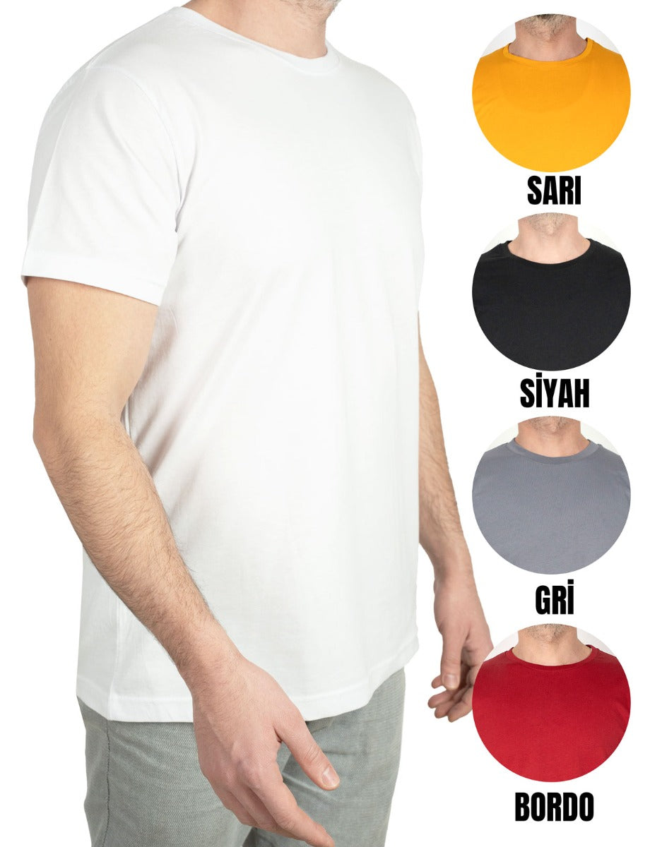 Premium Tişört Beyaz (Özelleştirilebilir) - istecanta.com