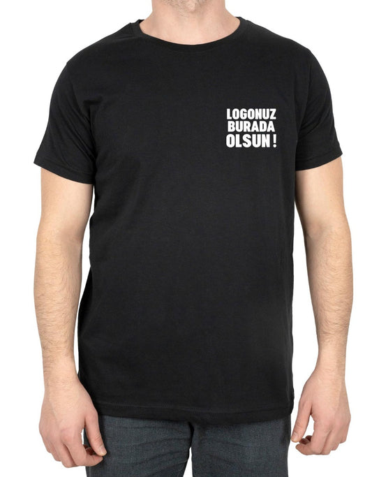 Premium Tişört Siyah (Özelleştirilebilir) - istecanta.com