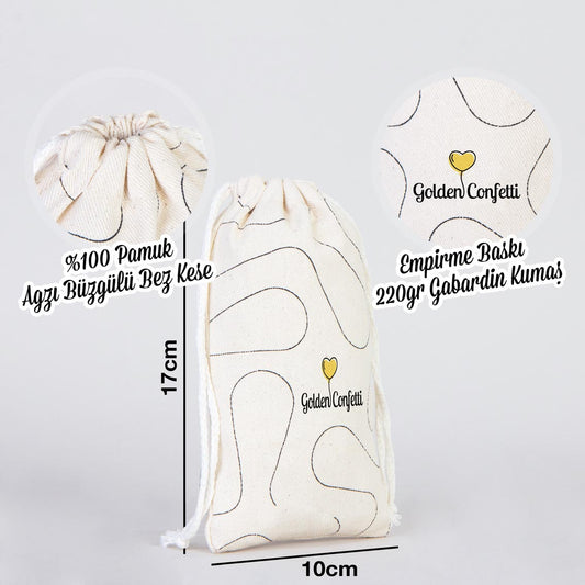 Özel Üretim Promosyon Bez Kese - 10x17 cm - istecanta.com