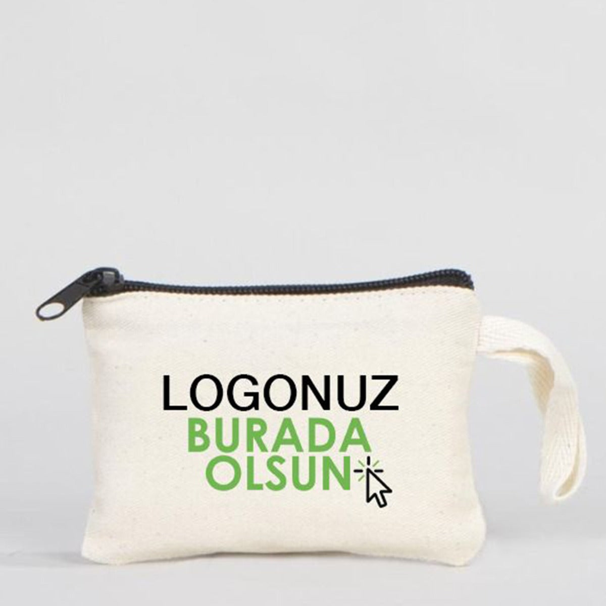 Clutch Gabardin Çanta 12x8 cm (Özelleştirilebilir) - istecanta.com