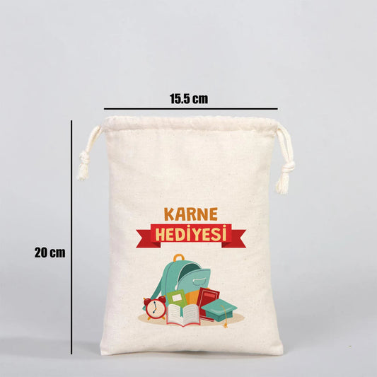 Karne Günü Hediyesi Bez Kese – 15,5 × 20 cm (Özelleştirilebilir)