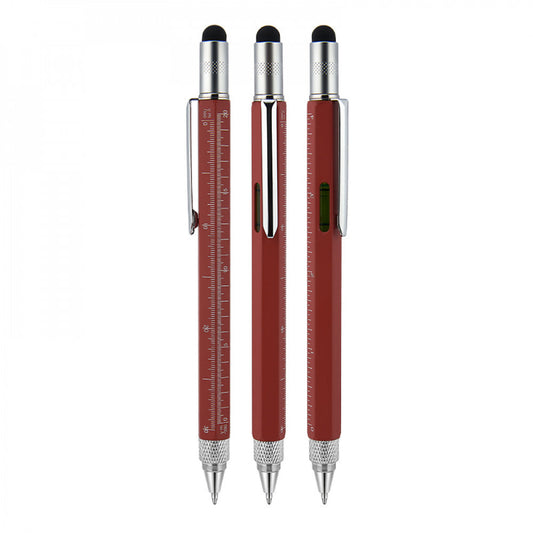 652 Metal Su Terazili - Tornavidalı Touchpen Kalem