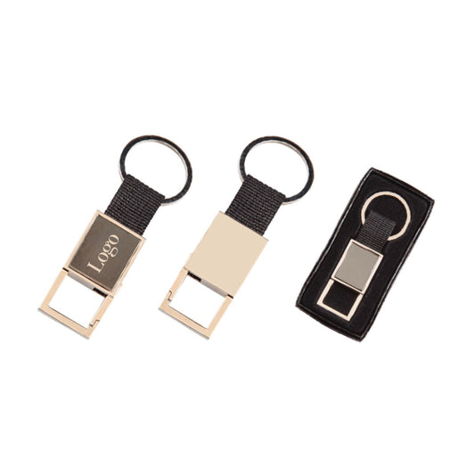Metal Suni̇ Deri̇ Anahtarlık - Tek Taraflı-2005 - istecanta.com