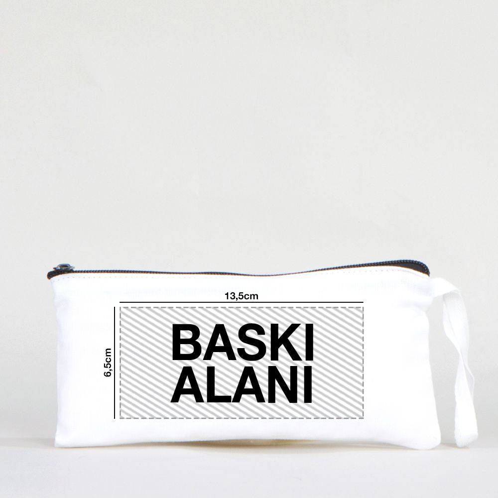 Bez Kalemlik Beyaz 21x10 cm (Özelleştirilebilir) - istecanta.com
