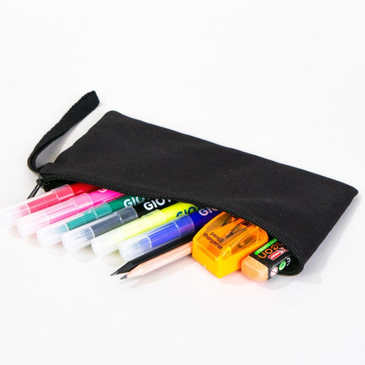 Bez Kalemlik Çanta Siyah 21x10 cm - istecanta.com