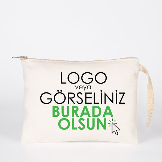 Süblimasyon Ham Bez Clutch - Lamineli 21x15 cm (Özelleştirilebilir) - istecanta.com