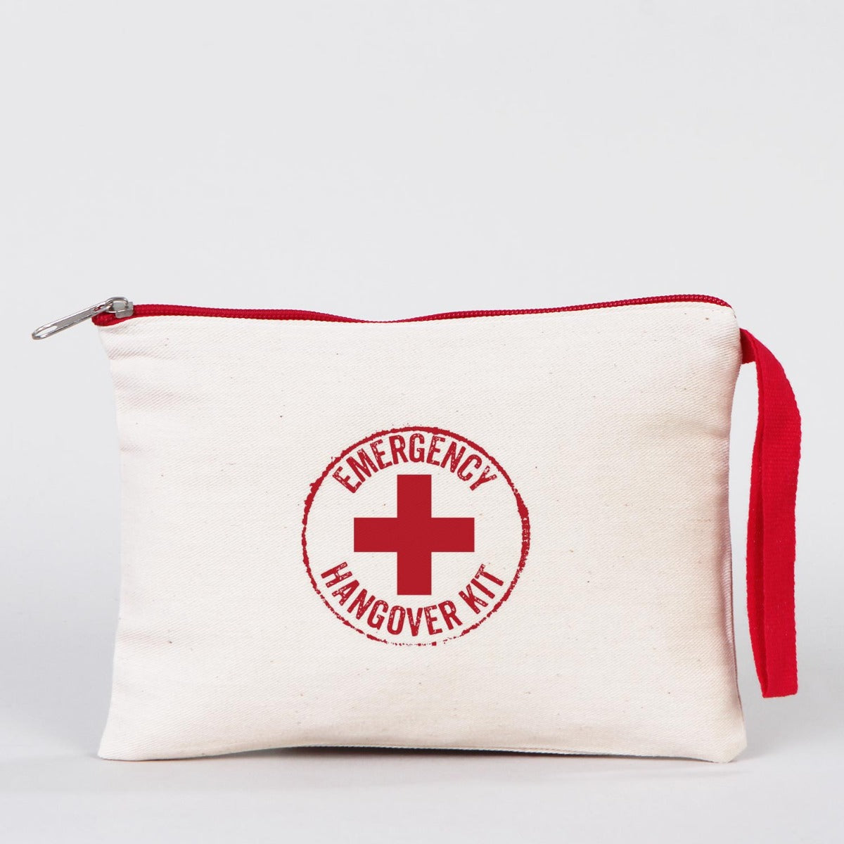 Clutch 21x15 cm Kırmızı Fermuar (Özelleştirilebilir) - istecanta.com