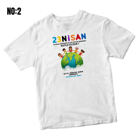 23 Nisan Baskılı Tişört - istecanta.com