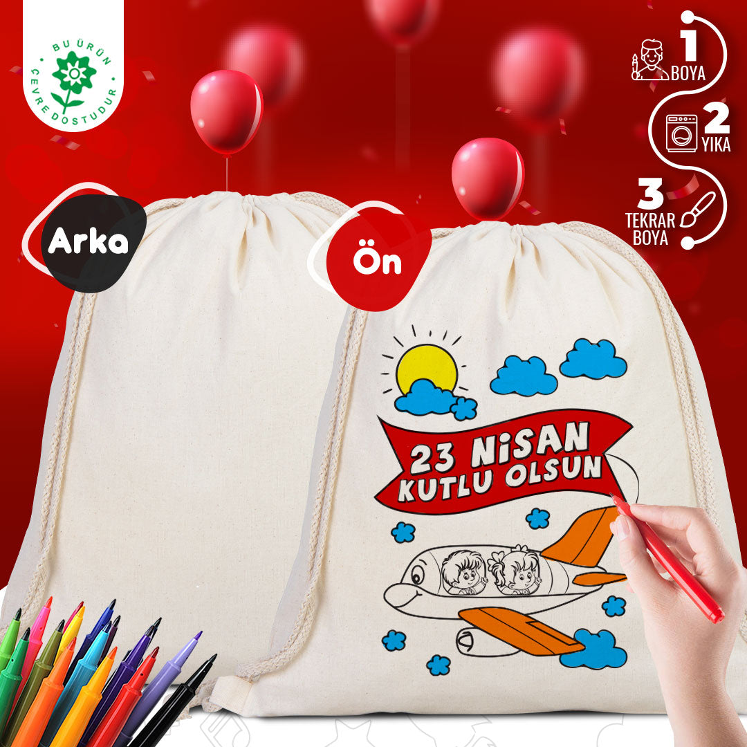 23 Nisan Büzgülü Çanta - istecanta.com