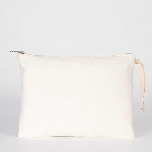 Süblimasyon Ham Bez Clutch - Lamineli 25x18 cm - istecanta.com