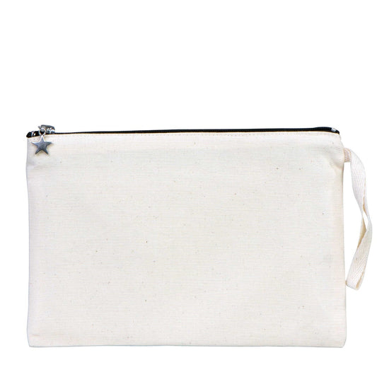 Clutch Kanvas Çanta (25x18) Astarlı - istecanta.com