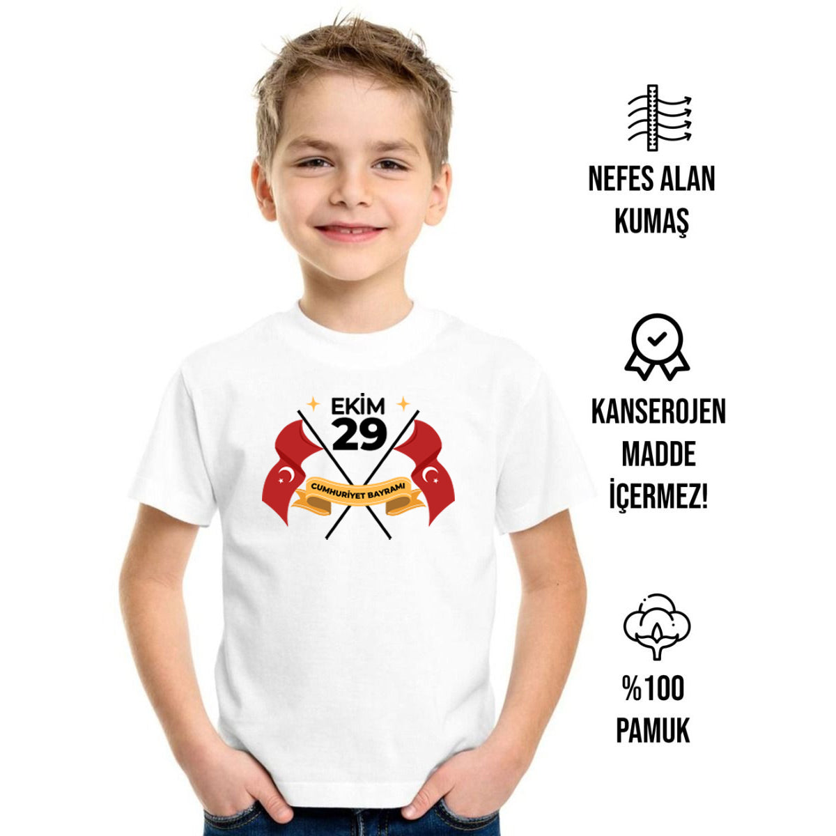 29 Ekim Baskılı Tişört - istecanta.com