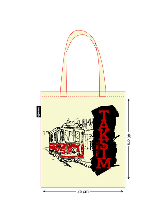 Bammerz Gabardin Siyah Kulp 35X40 cm Taksim Çanta - istecanta.com