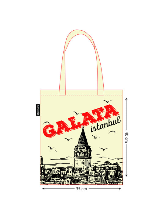 Bammerz Gabardin Siyah Kulp 35X40 cm Galata Çanta - istecanta.com