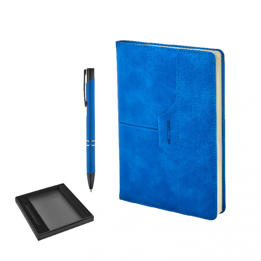 Kalem & Defter Hediye Seti – Termo Deri Kapak, Baskıya Uygun 2430-K - görsel 6
