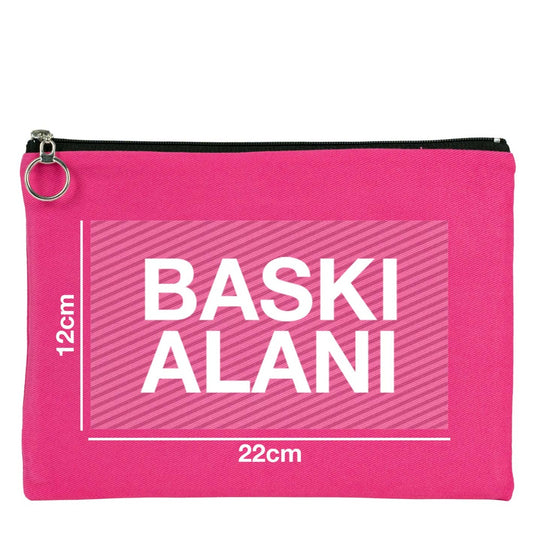 İpad Portföy Çanta Fuşya 30x21 cm Astarlı (Özelleştirilebilir) - istecanta.com