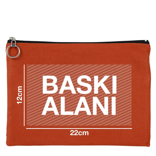 İpad Portföy Çanta Kiremit 30x21 cm Astarlı (Özelleştirilebilir) - istecanta.com