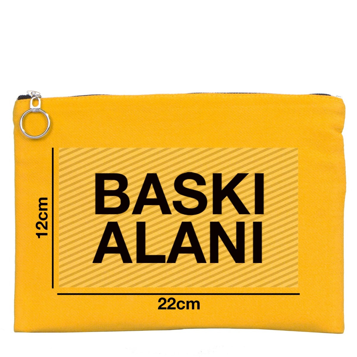 Portföy Çanta Sarı 30x21 cm Astarlı (Özelleştirilebilir) - istecanta.com
