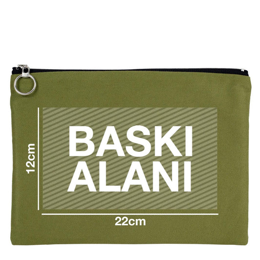 İpad Portföy Çanta Yeşil 30x21 cm Astarlı (Özelleştirilebilir) - istecanta.com