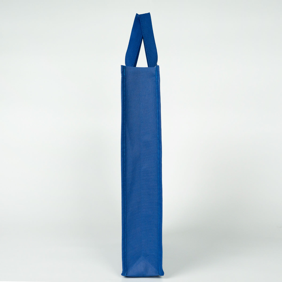 Tam Körüklü Mavi Tela Çanta (35x40 cm) - istecanta.com