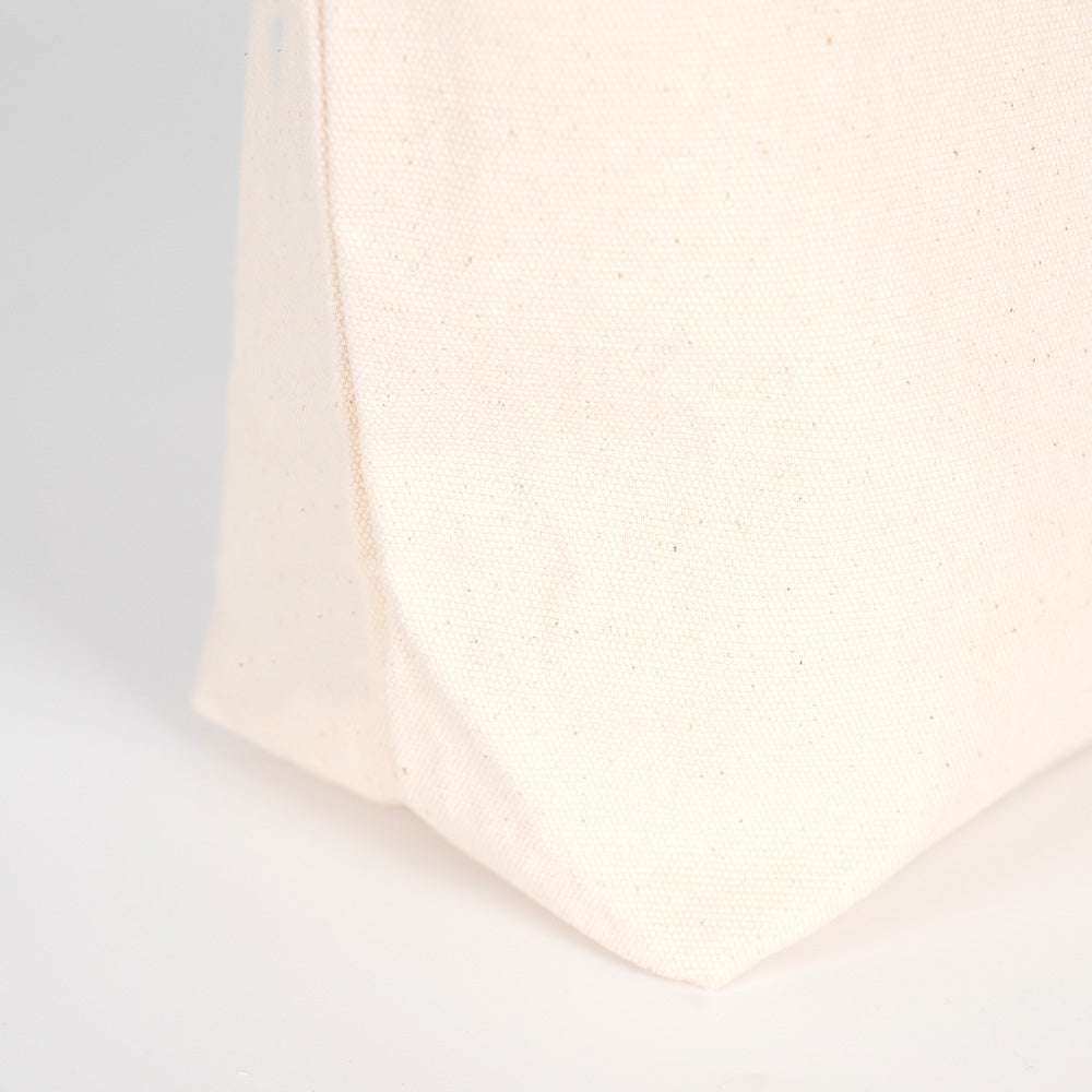 Kanvas Bez Çanta - Geniş Hacim - Örgü Kulp - İç Cepli 35x40x10 cm (Özelleştirilebilir) - istecanta.com