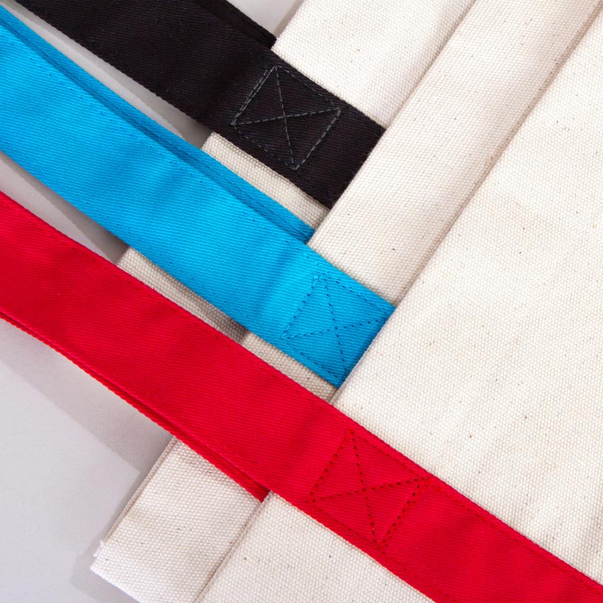 Trend Kanvas Çanta 40x35x12cm - Siyah Renkli Kulp - istecanta.com