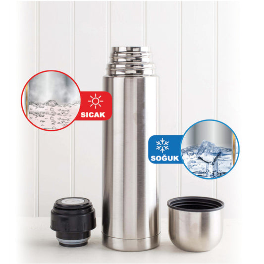 Krom Çelik Termos / 500 Ml-5500 - istecanta.com