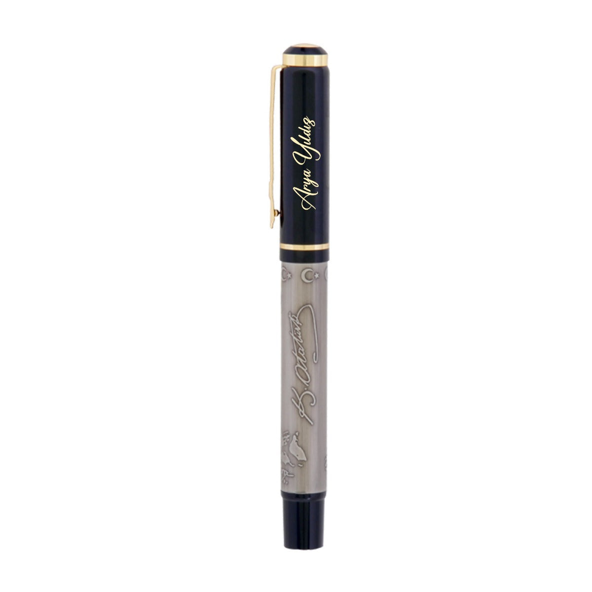 Kabartma Figürlü Metal Roller Kalem-661-R - istecanta.com