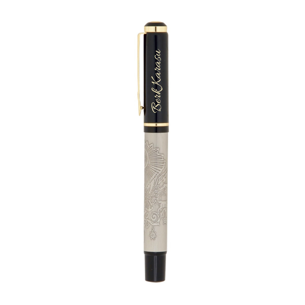 Kabartma Figürlü Metal Roller Kalem-661-R - istecanta.com
