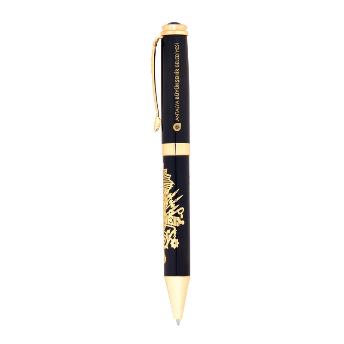 Kabartma Figürlü Metal Tükenmez Kalem-685-T - istecanta.com