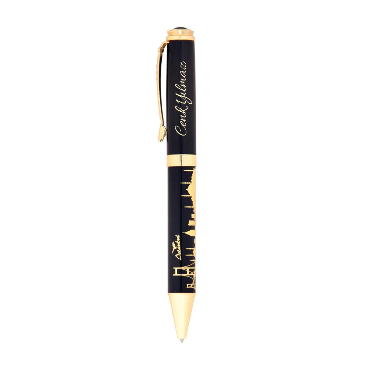Kabartma Figürlü Metal Tükenmez Kalem-685-T - istecanta.com