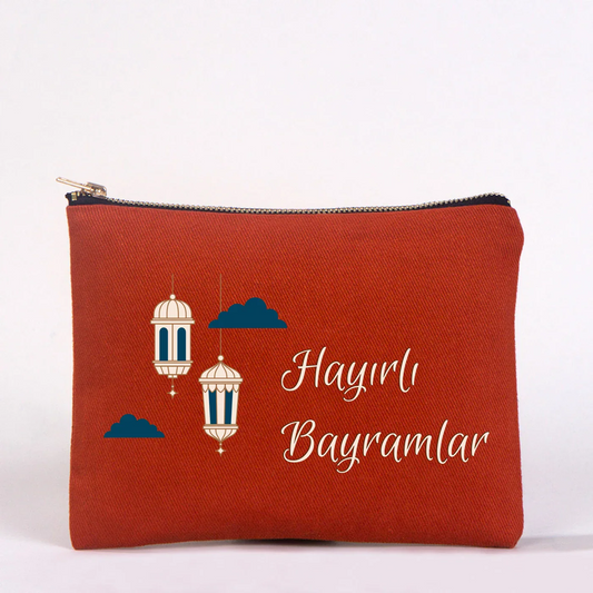 21x15 cm Kiremit Star Clutch - Bayram Harçlık Cüzdanı - detay görünüm