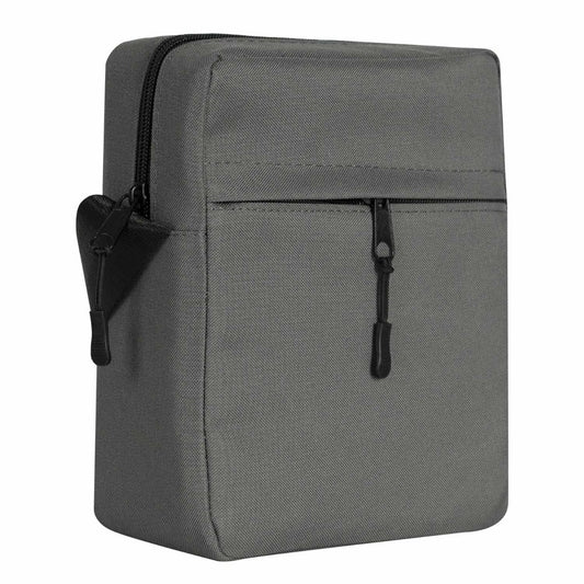 Active Omuz Çantası - Koyu Gri 16x20x8 cm - istecanta.com