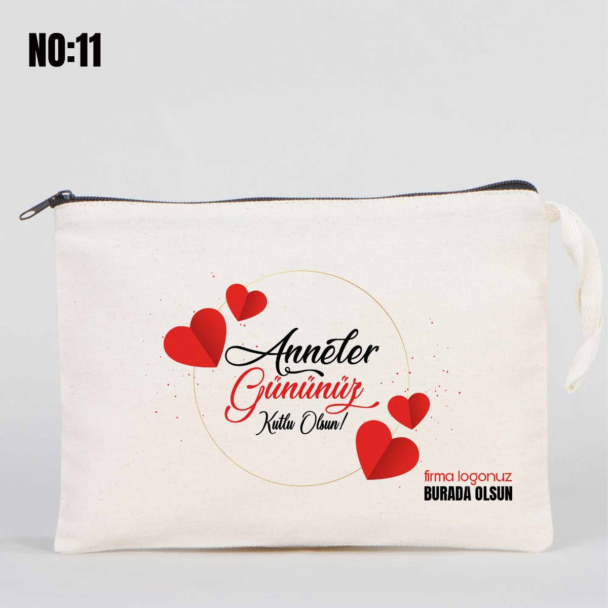 Anneler Günü Clutch Astarsız Çanta 25x18 cm - istecanta.com