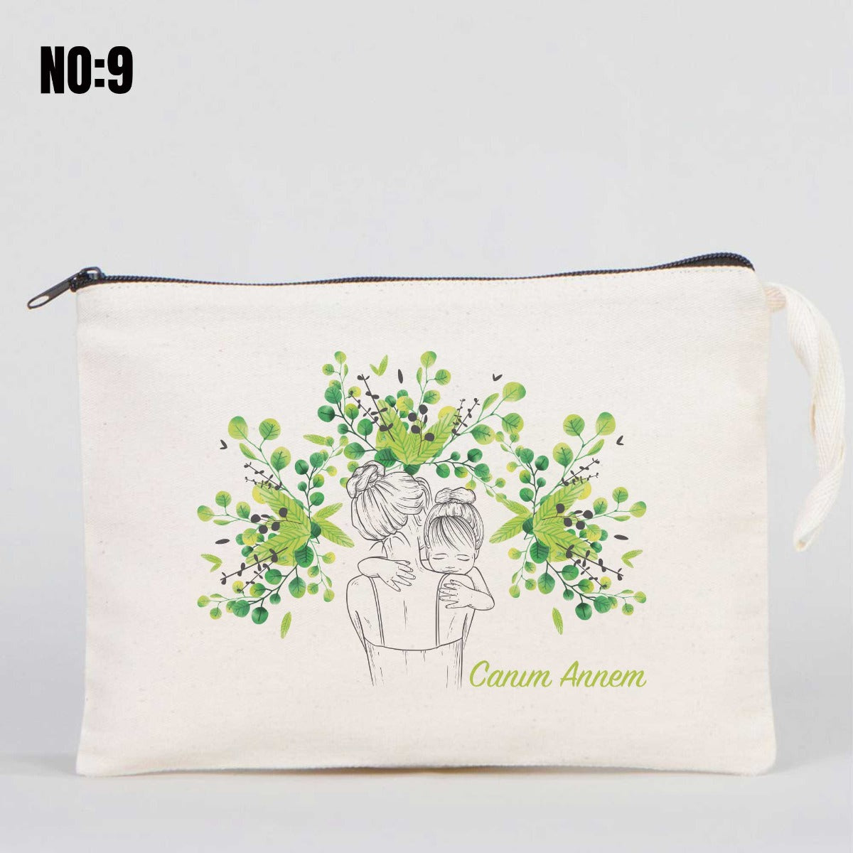 Anneler Günü Clutch Astarsız Çanta 25x18 cm - istecanta.com