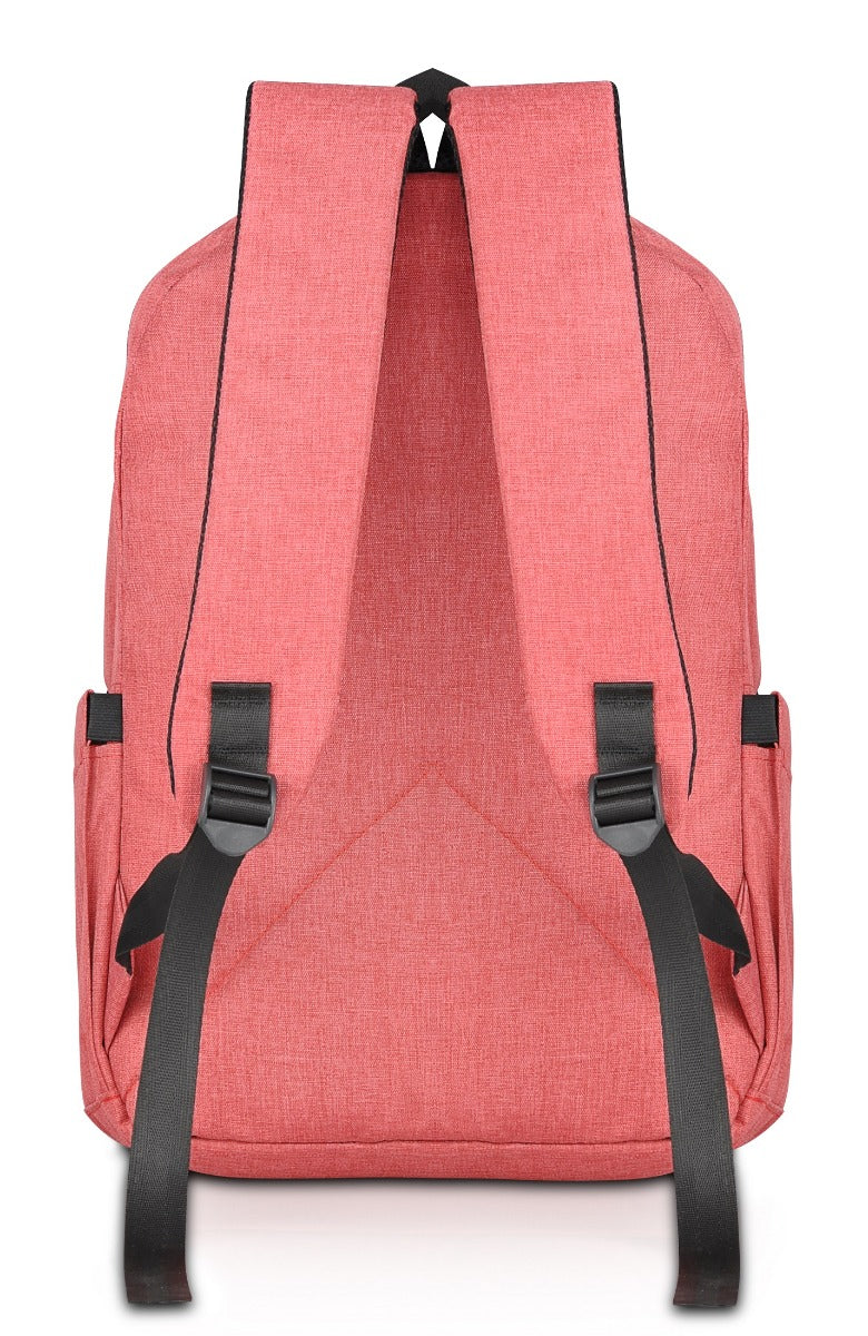 Icon Klasik Sırt Çantası Keten Kırmızı-PAM006 - istecanta.com