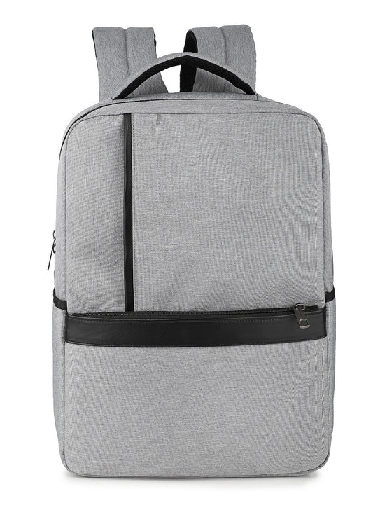 Icon Keten Kumaş Lüks Sırt Çantası Gri-PAM6800 - istecanta.com