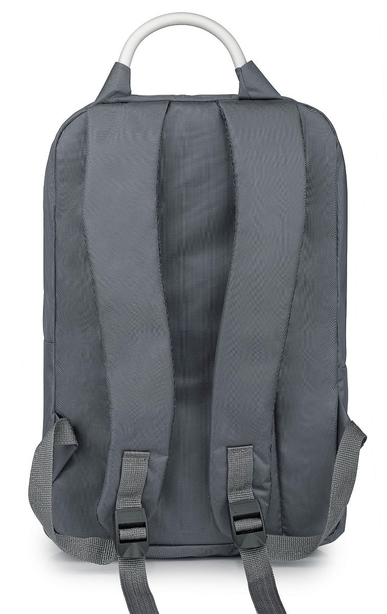 Icon Laptop Bölmeli Sırt Çantası Gri-PAM6990 - istecanta.com