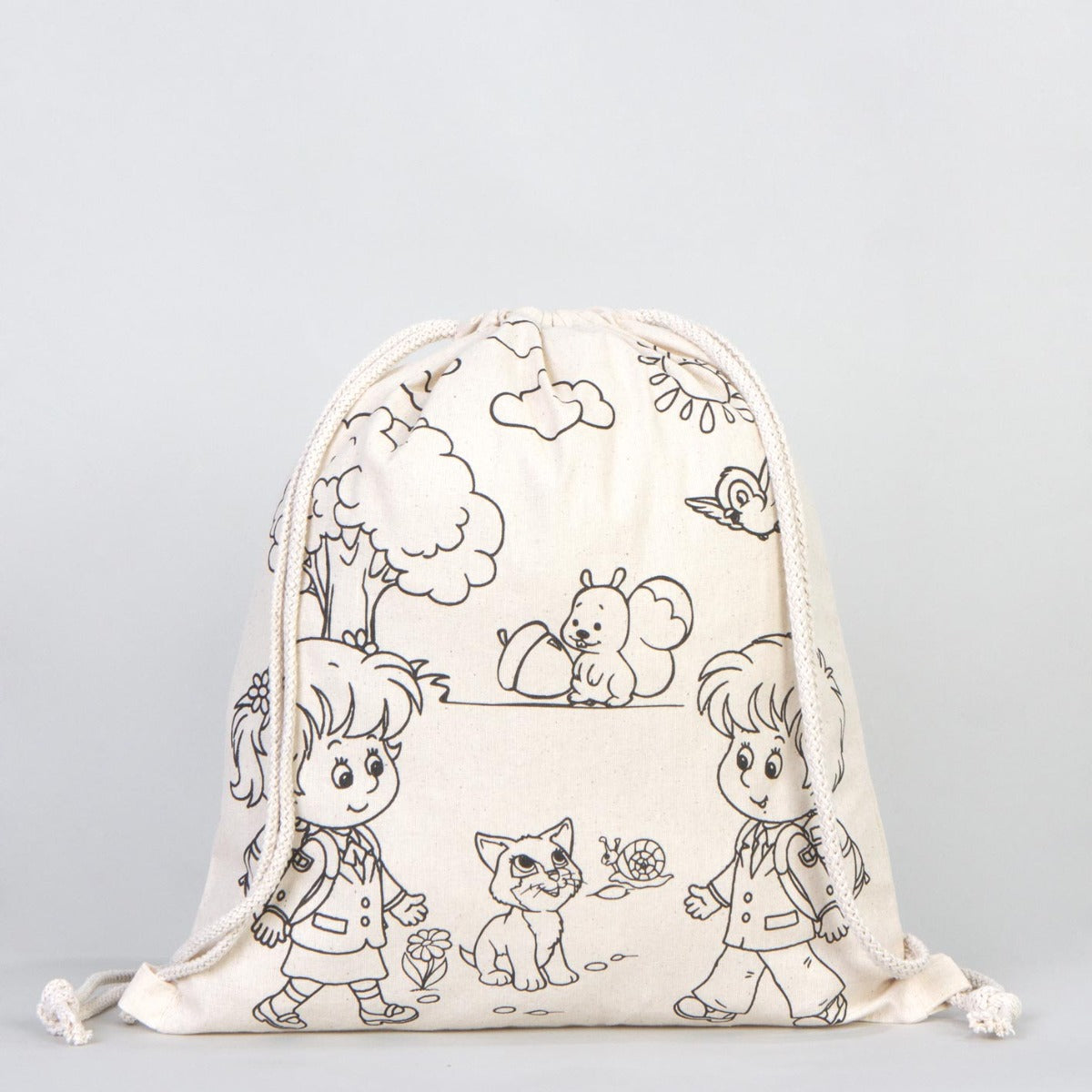 Bammerz Boyanabilir Büzgülü Bez Çanta Ayçicek Çocuk - istecanta.com