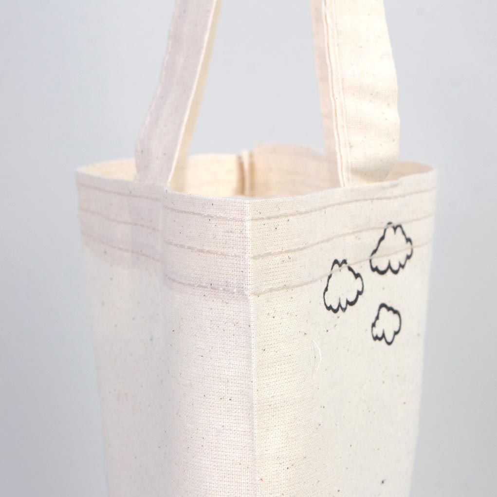 Balık - Kayık Boyanabilir Çanta - Kalemli - istecanta.com