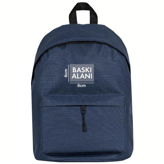 Campus Sırt Çantası - Lacivert 42x29x14 cm (Özelleştirilebilir) - istecanta.com