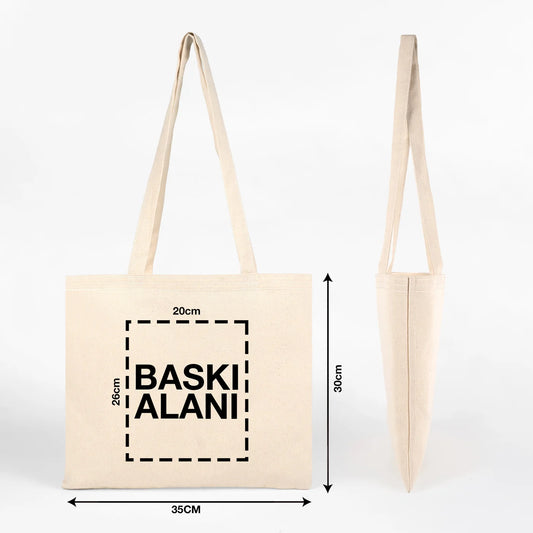 Gabardin Bez Çanta 35x30 cm (Özelleştirilebilir)