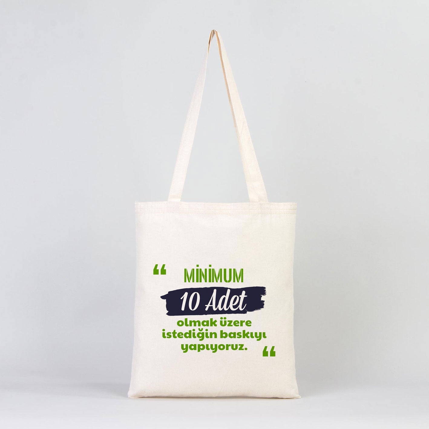 Karne Günü Hediyesi Ham Bez Çanta – 35x40 cm – Özelleştirilebilir