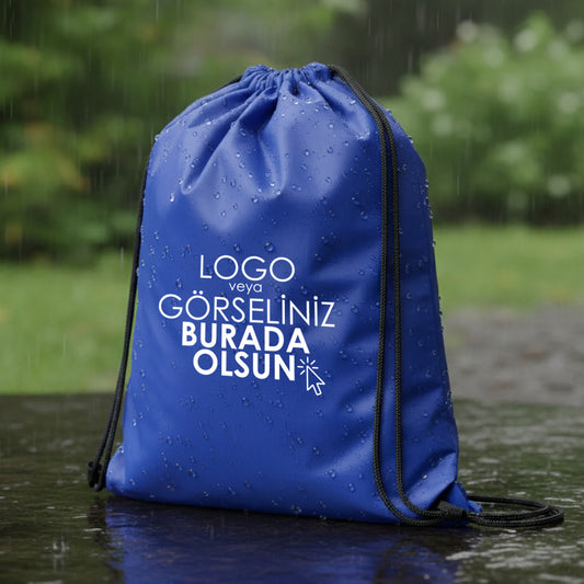 İmperteks Sırt Çantası 32x45 cm Saks Mavi  (Özelleştirilebilir)