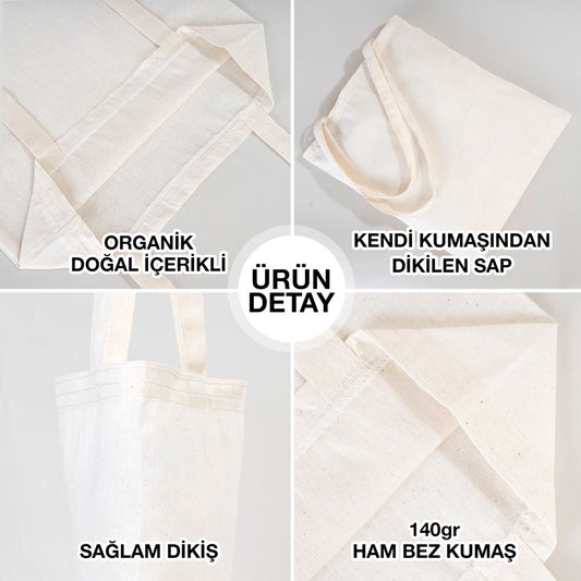 Ham Bez Çanta 35x40 cm (Özelleştirilebilir) - istecanta.com